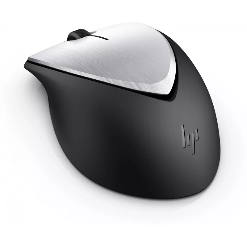 HP ENVY Mysz ładowalna 500, symetryczna, laserowa, RF bezprzewodowa, 1600 DPI, czarno-szara