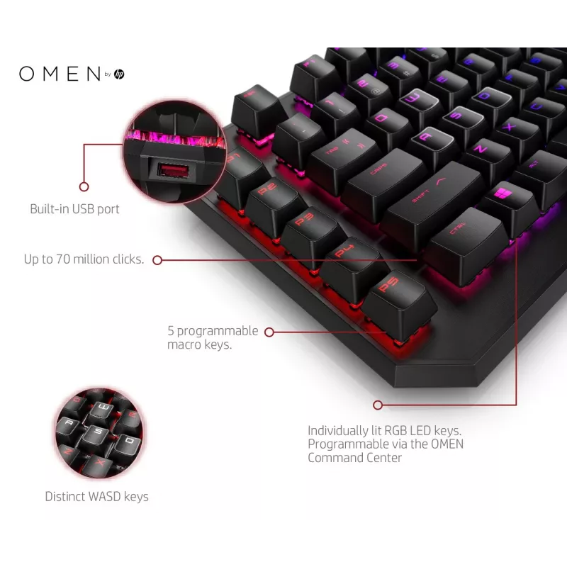 Klawiatura HP OMEN by Sequencer