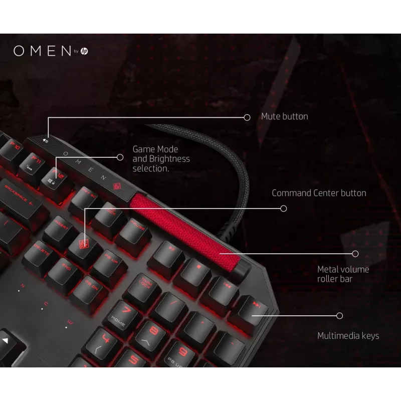 Klawiatura HP OMEN by Sequencer