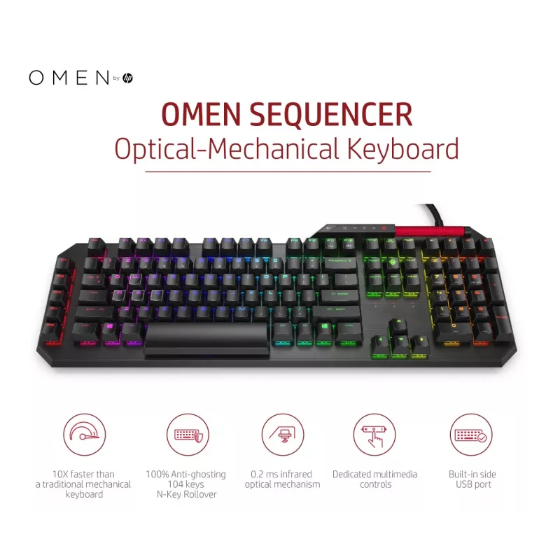 Klawiatura HP OMEN by Sequencer