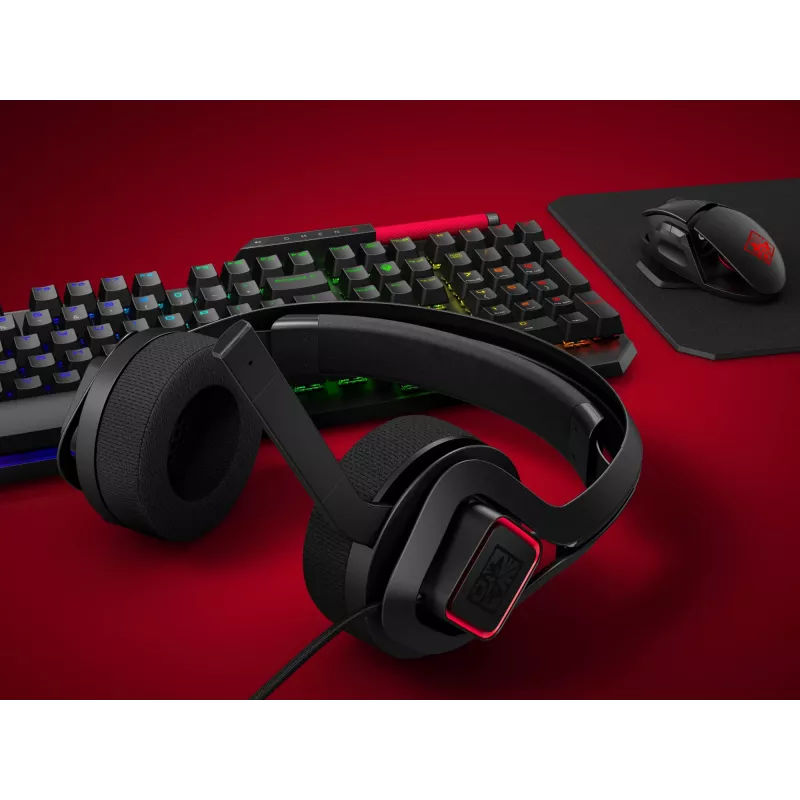 HP OMEN by Reactor mysz, praworęczna, optyczna, USB Type-A, 16000 DPI, 0,2 ms, czarna