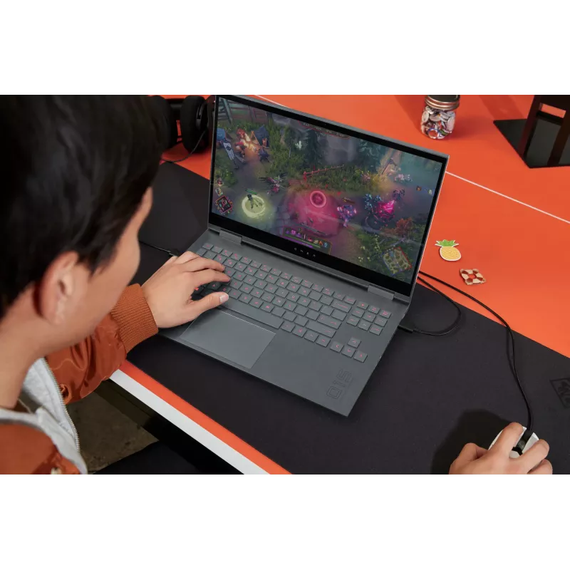 HP OMEN by Reactor mysz, praworęczna, optyczna, USB Type-A, 16000 DPI, 0,2 ms, czarna
