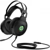 Zestaw słuchawkowy HP Pavilion Gaming Headset 600, przewodowy, do gier, 360 g, nauszny, czarny, zielony