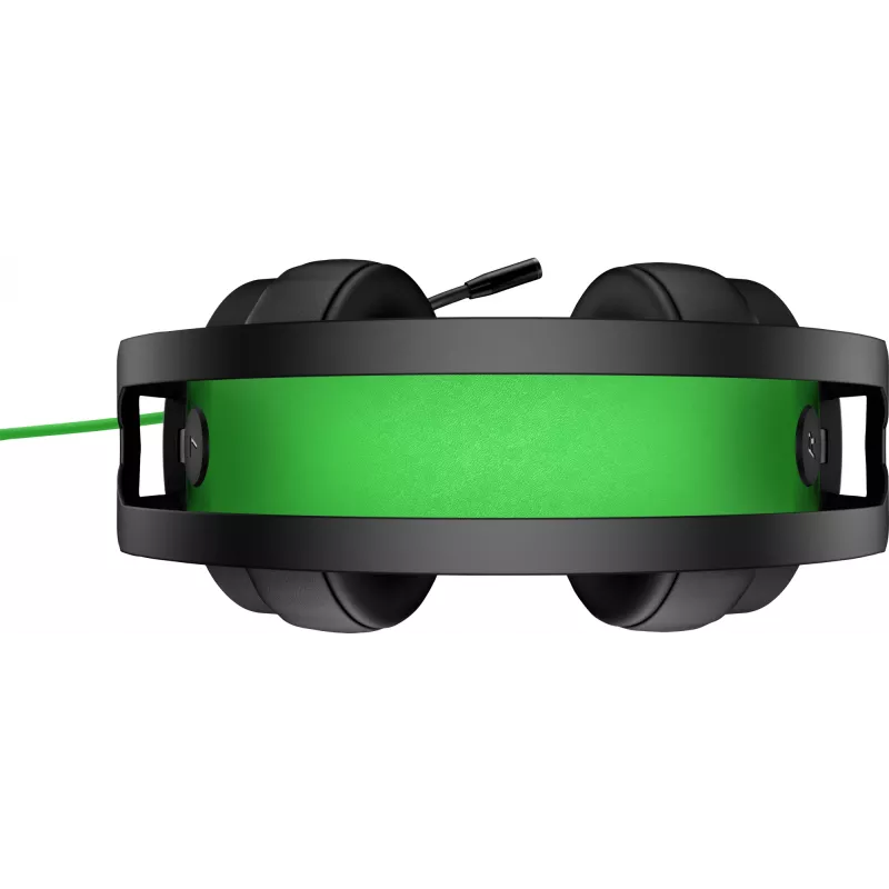 Zestaw słuchawkowy HP Pavilion Gaming Headset 600, przewodowy, do gier, 360 g, nauszny, czarny, zielony