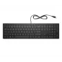 HP Pavilion Wired klawiatura 300, pełnowymiarowa (100%), przewodowa, USB, mechaniczna, czarna