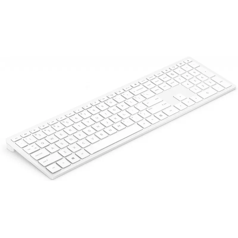 HP Pavilion Wireless klawiatura 600 biały, Full-size (100%), Wireless, RF Wireless, Mechanical, biały