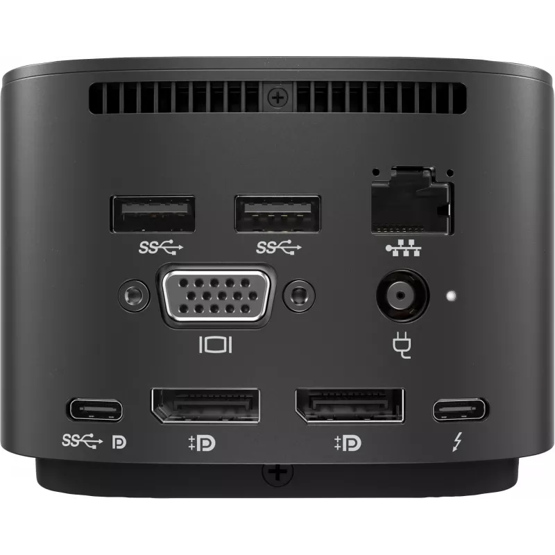 HP Thunderbolt Dock G2 z Combo kabel, Wired, Thunderbolt, Czarny, Kensington, China, HP
