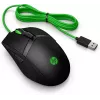 HP Pavilion Gaming mysz 300, symetryczna, optyczna, USB Typ-A, 5000 DPI, czarna, zielona