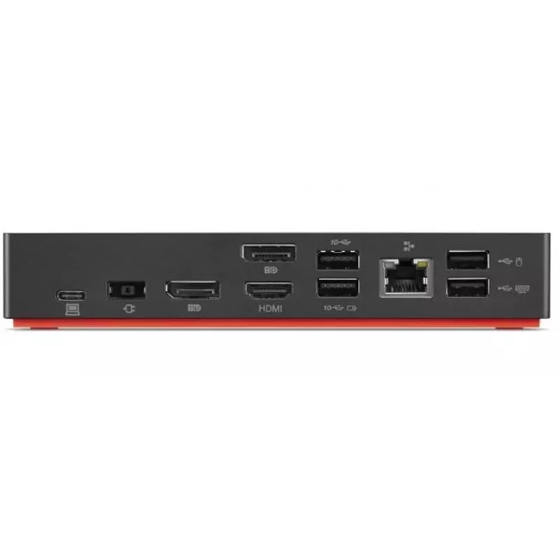 Lenovo ThinkPad USB-C Dock Gen 2 Przewodowy USB 3.2 Gen 1 (3.1 Gen 1) Typu-C Czarny