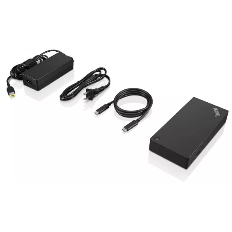 Lenovo ThinkPad USB-C Dock Gen 2 Przewodowy USB 3.2 Gen 1 (3.1 Gen 1) Typu-C Czarny