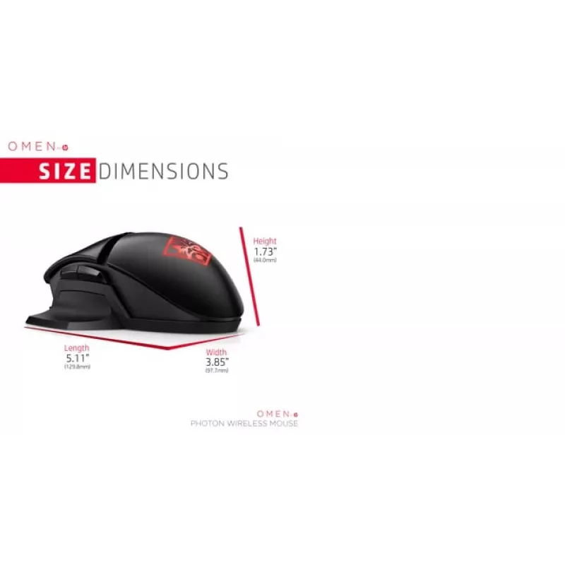 Mysz HP OMEN by Photon Wireless Bluetooth USB Type-A