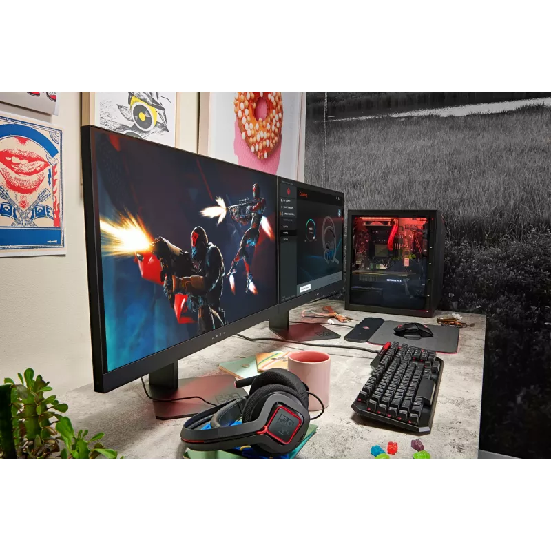 Monitor komputerowy HP OMEN X 27 68,6 cm (27 cali) 2560 x 1440 pikseli Quad HD Czarny (produkt odnowiony)