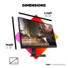 Monitor komputerowy HP OMEN X 27 68,6 cm (27 cali) 2560 x 1440 pikseli Quad HD Czarny (produkt odnowiony)