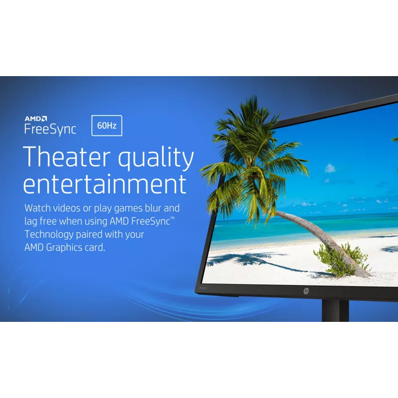 Monitor komputerowy HP V28 71,1 cm (28 inch) 3840 x 2160 pikseli 4K Ultra HD LED Czarny