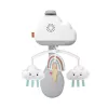 Fisher-Price Rainbow Showers Karuzela do łóżeczka z funkcją przyłóżkową, łóżeczko, dźwięk, lampka nocna, wbudowany timer, tkanina, plastik
