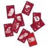 Gra UNO Mattel 80th Ruby czerwony dla dzieci i na wieczór rodzinny
