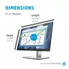 Monitor komputerowy HP E-Series E22 G4 54,6 cm (21,5 cala) 1920 x 1080 pikseli Full HD LCD Czarny, Srebrny