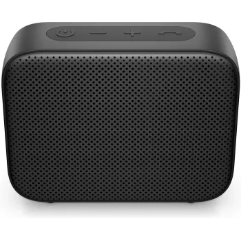 HP Czarny Głośnik Bluetooth 350, Bezprzewodowy, USB Type-C, Mono głośnik przenośny, Czarny, Prostokątny, Przyciski