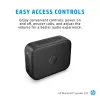 HP Czarny Głośnik Bluetooth 350, Bezprzewodowy, USB Type-C, Mono głośnik przenośny, Czarny, Prostokątny, Przyciski