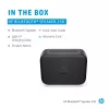 HP Czarny Głośnik Bluetooth 350, Bezprzewodowy, USB Type-C, Mono głośnik przenośny, Czarny, Prostokątny, Przyciski