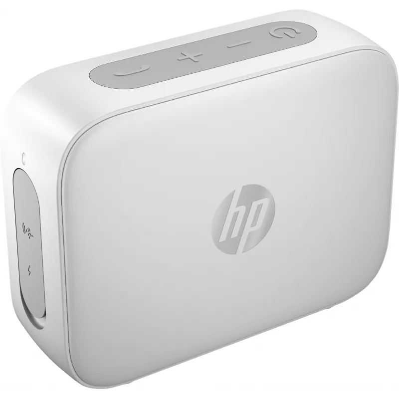 HP srebrny Bluetooth Speaker 350, bezprzewodowy, biały, uniwersalny, wbudowana bateria, 180 g, 78,5 mm