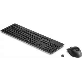 HP Wireless Rechargeable 950MK mysz and klawiatura Full-size Wireless Mechanical