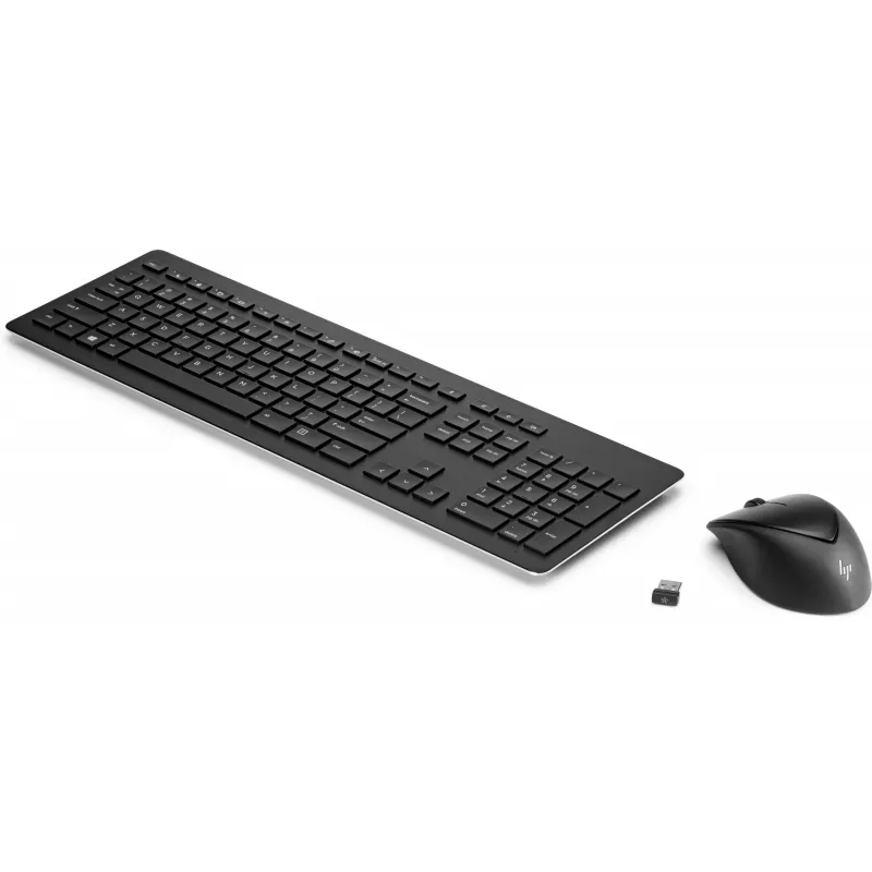 HP Wireless Rechargeable 950MK mysz and klawiatura Full-size Wireless Mechanical