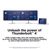 HP P34hc G4 WQHD USB-C Curved Monitor, 86,4 cm (34 cale), 3440 x 1440 pikseli, Wide Quad HD, LCD, 5 ms, Czarny