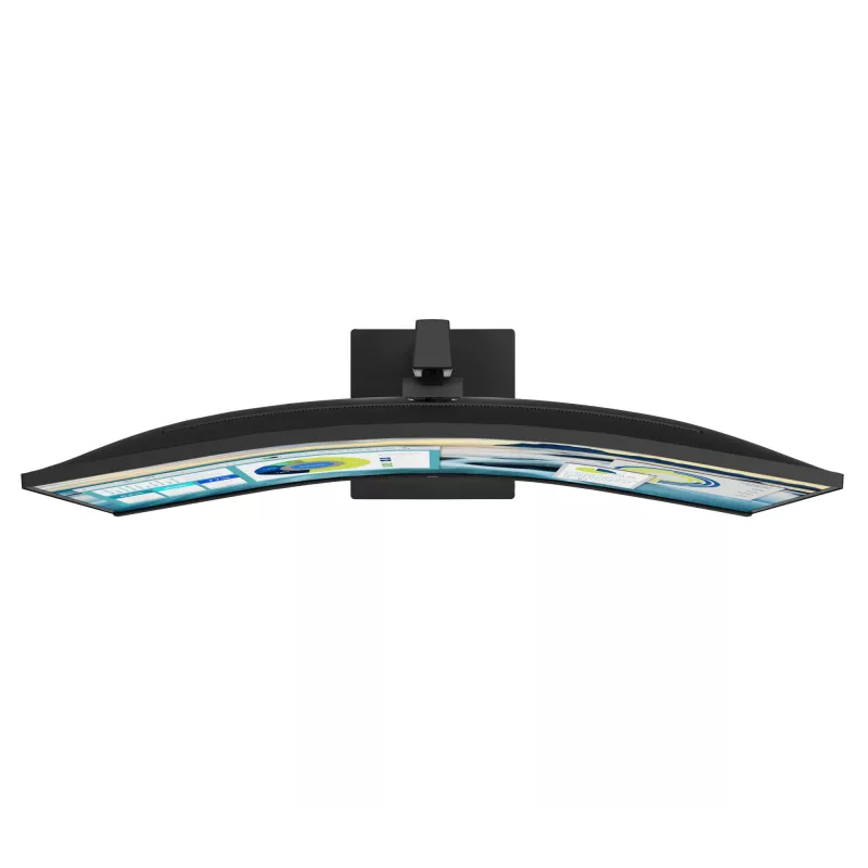 HP P34hc G4 WQHD USB-C Curved Monitor, 86,4 cm (34 cale), 3440 x 1440 pikseli, Wide Quad HD, LCD, 5 ms, Czarny