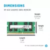 HP 286H5AA moduł pamięci 4 GB 1 x 4 GB DDR4 260-pin SO-DIMM