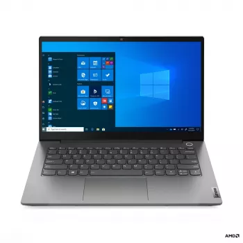 Lenovo ThinkBook 14 G3 ACL AMD Ryzen™ 5 5500U Laptop 35,6 cm (14 cali) Full HD 8 GB DDR4-SDRAM 256 GB SSD Wi-Fi 6 (802.11ax) Windows 10 Pro Nordic szary