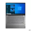 Lenovo ThinkBook 14 G3 ACL AMD Ryzen™ 5 5500U Laptop 35,6 cm (14 cali) Full HD 8 GB DDR4-SDRAM 256 GB SSD Wi-Fi 6 (802.11ax) Windows 10 Pro Nordic szary