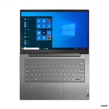 Lenovo ThinkBook 14 G3 ACL AMD Ryzen™ 5 5500U Laptop 35,6 cm (14 cali) Full HD 8 GB DDR4-SDRAM 256 GB SSD Wi-Fi 6 (802.11ax) Windows 10 Pro Nordic szary