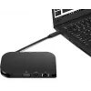 Lenovo 4X91H02421 hub interfejsu USB Type-C 5000 Mbit/s Czarny