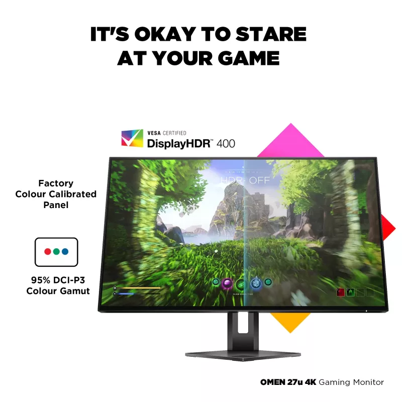 Monitor HP OMEN 27u 27 cali 4K Ultra HD LCD 3840 x 2160