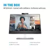 Monitor konferencyjny HP E24m G4 FHD USB-C, 60,5 cm (23,8 cala), 1920 x 1080 pikseli, Full HD, LCD, 5 ms, czarny, srebrny