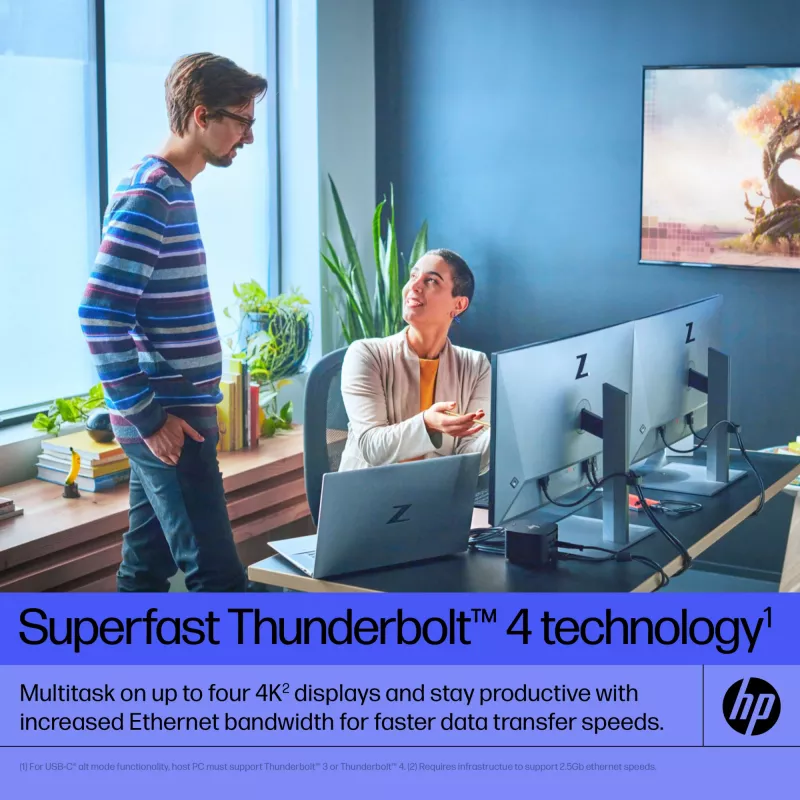 Stacja dokująca HP Thunderbolt Dock 280W G4 przewodowa Thunderbolt 4 czarna