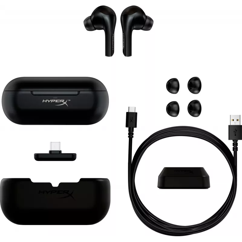 HyperX Cloud MIX Buds Bezprzewodowe Słuchawki (Czarny)