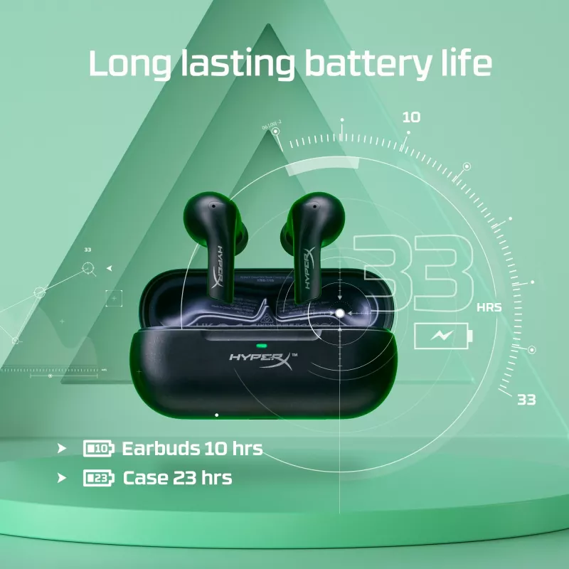 HyperX Cloud MIX Buds Bezprzewodowe Słuchawki (Czarny)