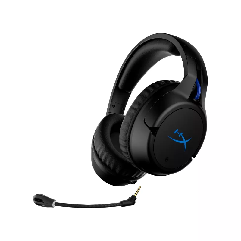HyperX Cloud Flight - Bezprzewodowy zestaw słuchawkowy do gier (Czarno-Niebieski) - PS5-PS4