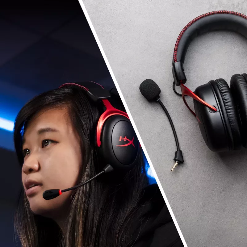 HyperX Cloud II Wireless - słuchawki gamingowe (czarno-czerwone)