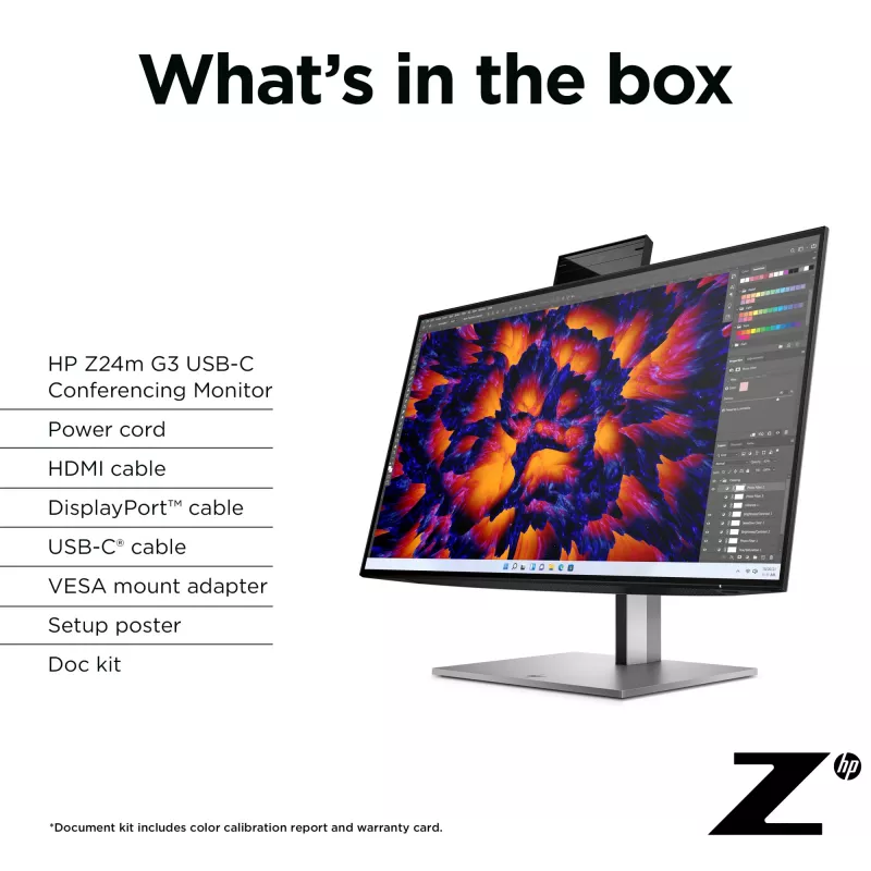Monitor HP Z24m G3 23,8 cala Quad HD 2560 x 1440