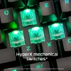 HyperX Alloy Origins 65 - mechaniczna klawiatura gamingowa - HX Aqua (układ US)