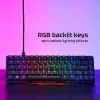 HyperX Alloy Origins 65 - mechaniczna klawiatura gamingowa - HX Aqua (układ US)