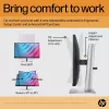 HP E24 G5 FHD PVC Free Monitor, 60.5 cm (23.8 inch), 1920 x 1080 pikseli, Full HD, LCD, 5 ms, czarny, srebrny