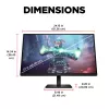 OMEN by HP 27-calowy monitor gamingowy UHD 144 Hz - OMEN 27k