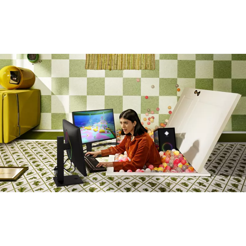 OMEN by HP 27 cali QHD 240 Hz monitor gamingowy - OMEN 27qs