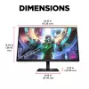 OMEN by HP 27 cali QHD 240 Hz monitor gamingowy - OMEN 27qs