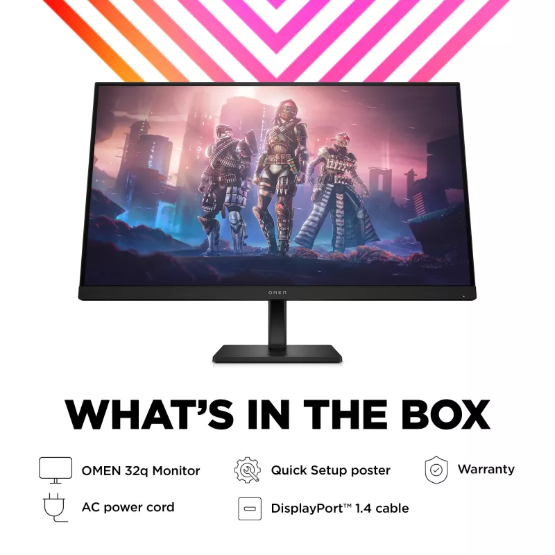 OMEN by HP 31,5-calowy monitor gamingowy QHD 165 Hz - OMEN 32q