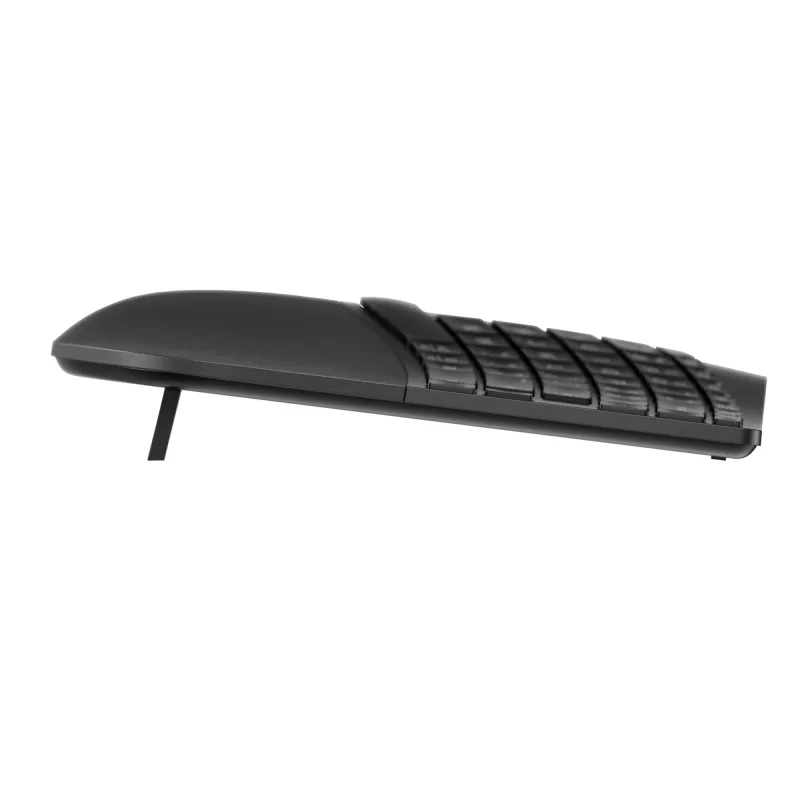 HP 965 Ergonomic Wireless klawiatura, pełnowymiarowa (100%), bezprzewodowa, RF Wireless + Bluetooth, membranowa, czarna
